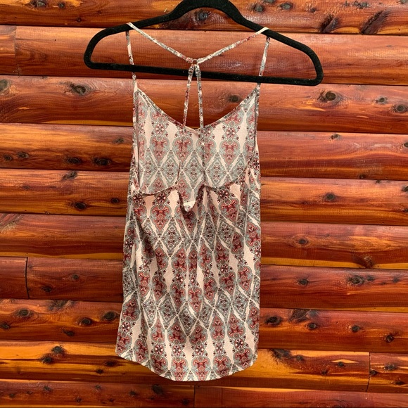 Boho print tank top. Light weight. Size S - Picture 2 of 6